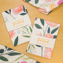 Load image into Gallery viewer, Field of Flowers Tea Towel