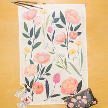 Load image into Gallery viewer, Field of Flowers Tea Towel