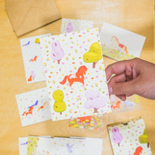 Load image into Gallery viewer, Happy Neighs Greeting Card Set