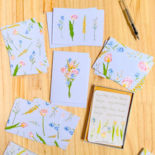 Load image into Gallery viewer, Soft Blooms Greeting Card Set