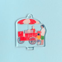 Load image into Gallery viewer, Ice-cream Cart Keychain