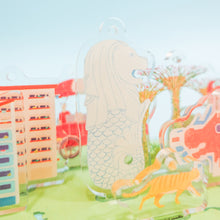 Load image into Gallery viewer, Merlion Keychain