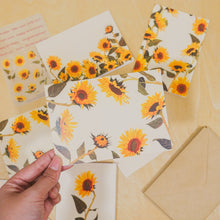 Load image into Gallery viewer, Sunflower Fields Greeting Card Set