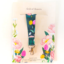 Load image into Gallery viewer, field of flowers lanyard
