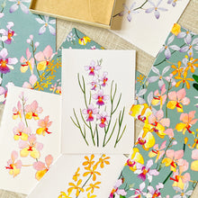 Load image into Gallery viewer, Orchids Greeting Card Set
