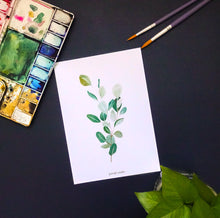Load image into Gallery viewer, Watercolour Leaves Prints
