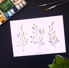 Load image into Gallery viewer, Watercolour Leaves Prints
