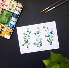 Load image into Gallery viewer, Watercolour Leaves Prints