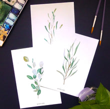 Load image into Gallery viewer, Watercolour Leaves Prints
