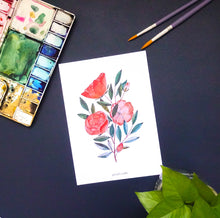 Load image into Gallery viewer, Watercolour Roses Prints