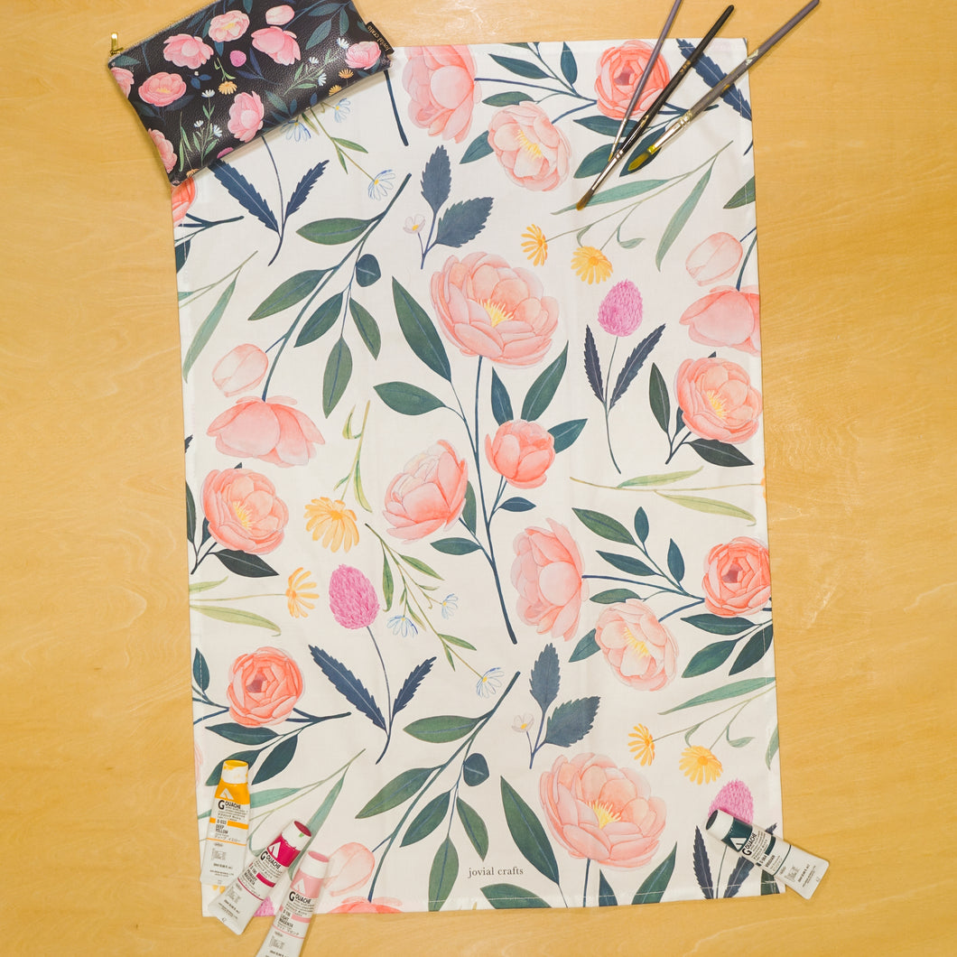 Field of Flowers Tea Towel