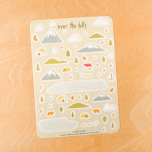 Load image into Gallery viewer, Over the Hills Sticker Sheet
