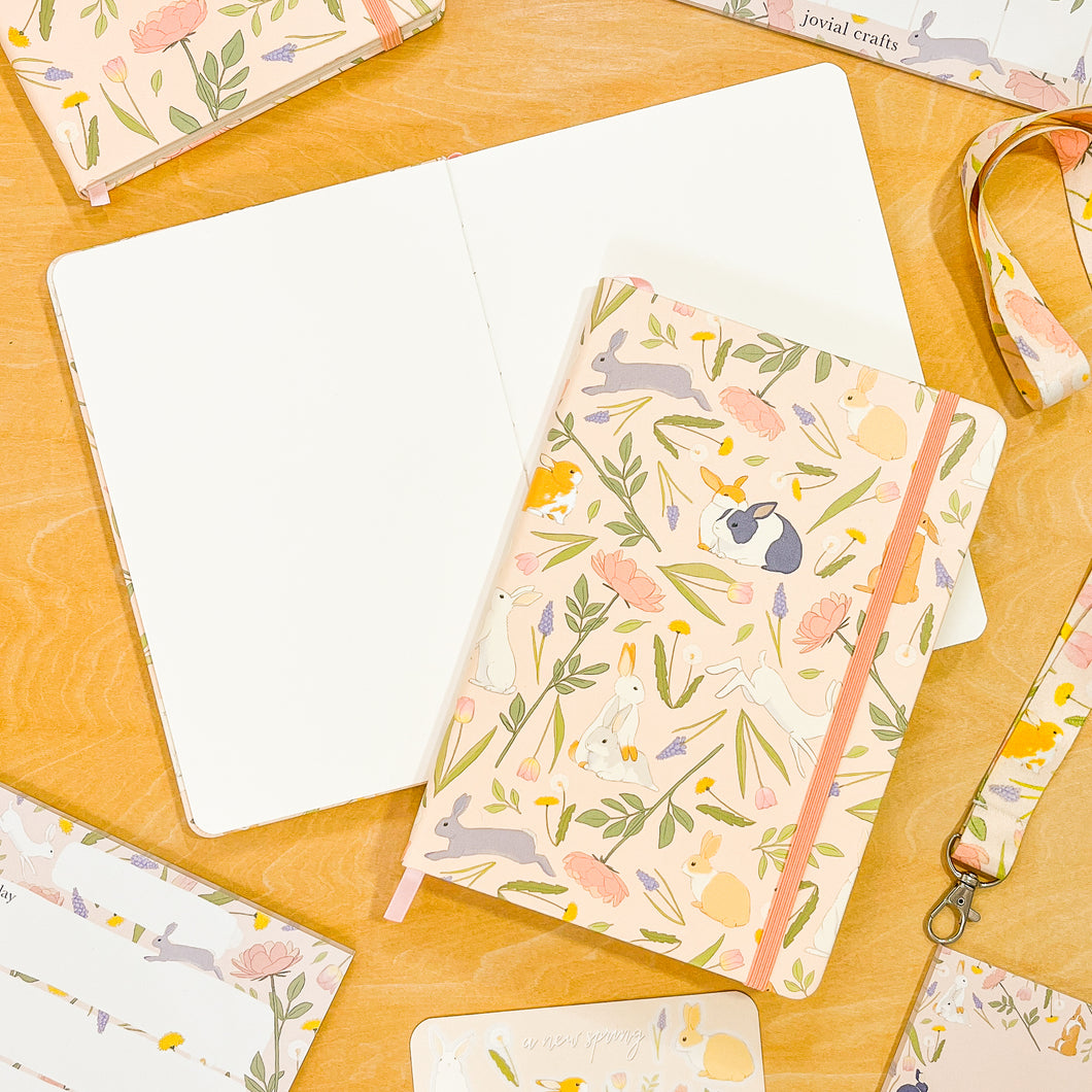 A New Spring Blank Notebook