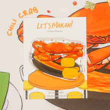 Load image into Gallery viewer, Chili Crab Fridge Magnet
