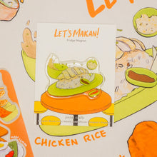 Load image into Gallery viewer, Chicken Rice Fridge Magnet
