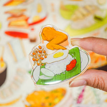 Load image into Gallery viewer, Nasi Lemak Fridge Magnet
