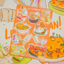 Load image into Gallery viewer, Let's Makan! transparent sticker
