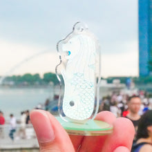 Load image into Gallery viewer, Merlion Keychain
