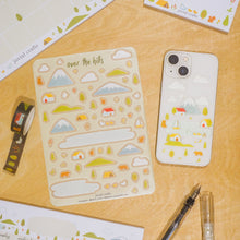 Load image into Gallery viewer, Over the Hills Sticker Sheet
