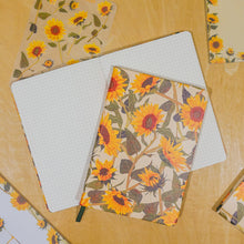Load image into Gallery viewer, Sunflower Fields Grid Notebook
