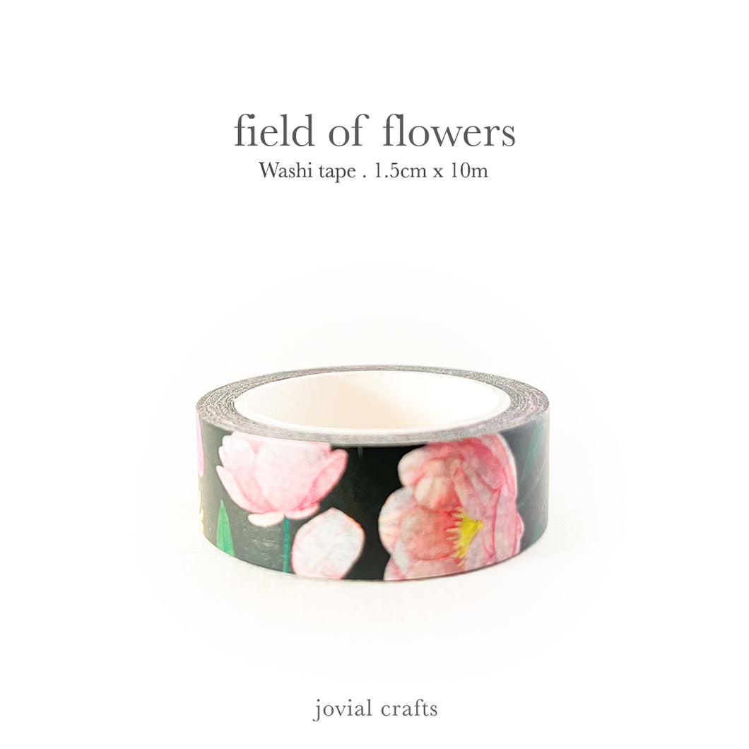 Field of Flowers washi tape