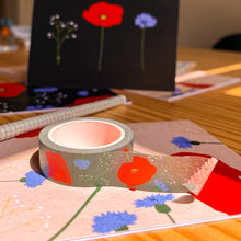 Load image into Gallery viewer, The Wild Spring washi tape
