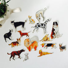 Load image into Gallery viewer, Dog Days Transparent Stickers
