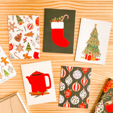 Load image into Gallery viewer, Merry &amp; Bright Greeting Card Set
