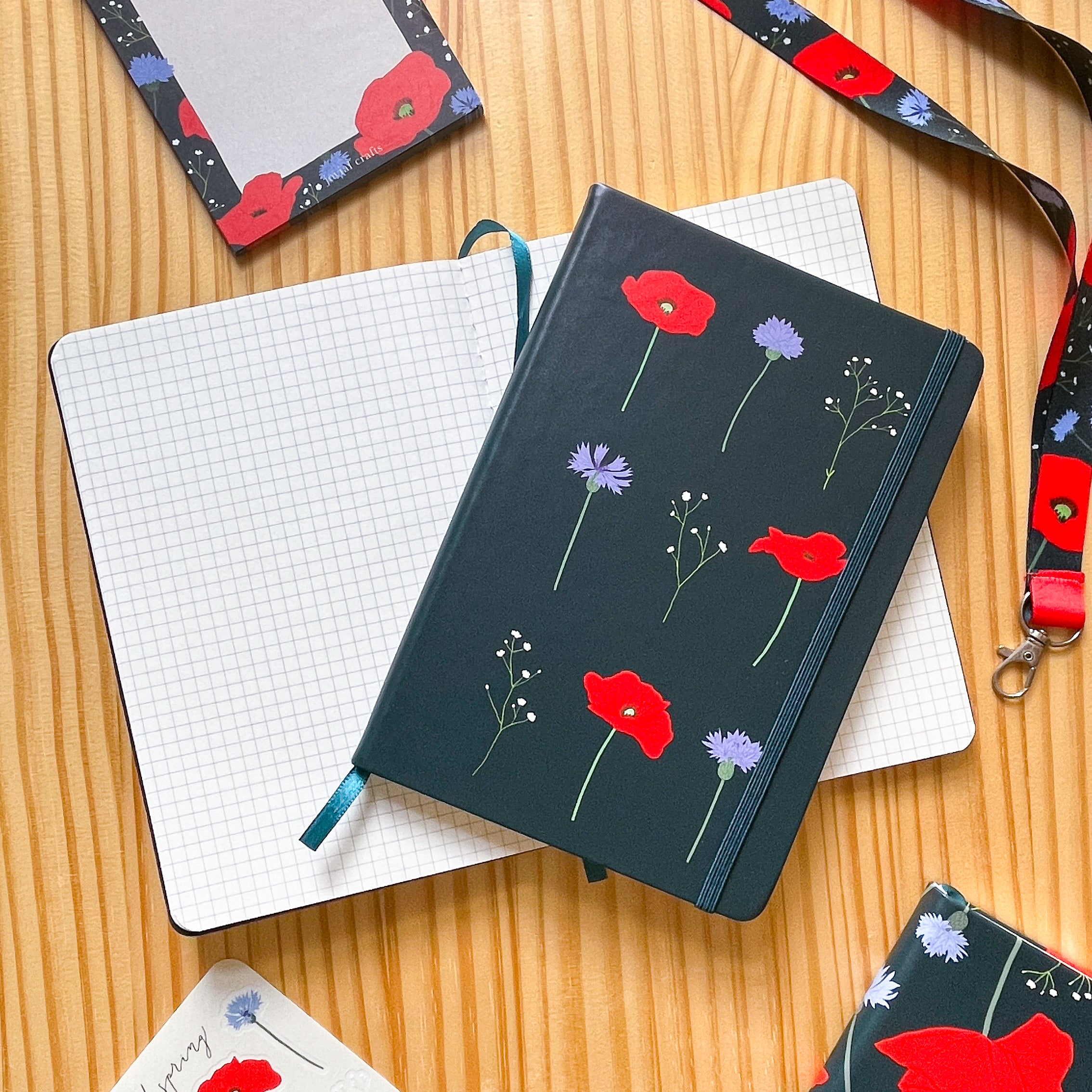 The Wild Spring Grid Notebook – Jovial Crafts