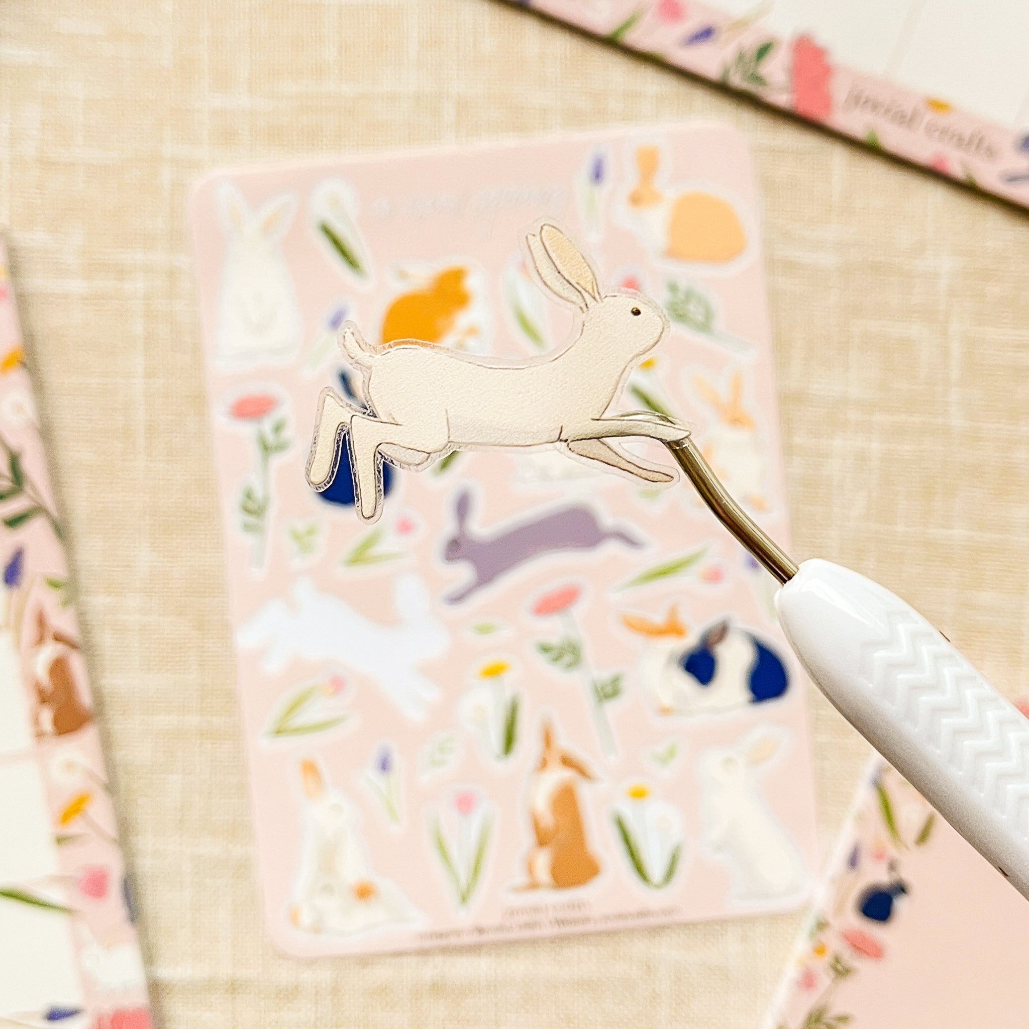 Transparent Spring Stickers A New Spring Transparent Sticker sheet – Jovial Crafts