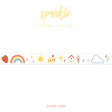 Load image into Gallery viewer, Sparkle Washi Tape
