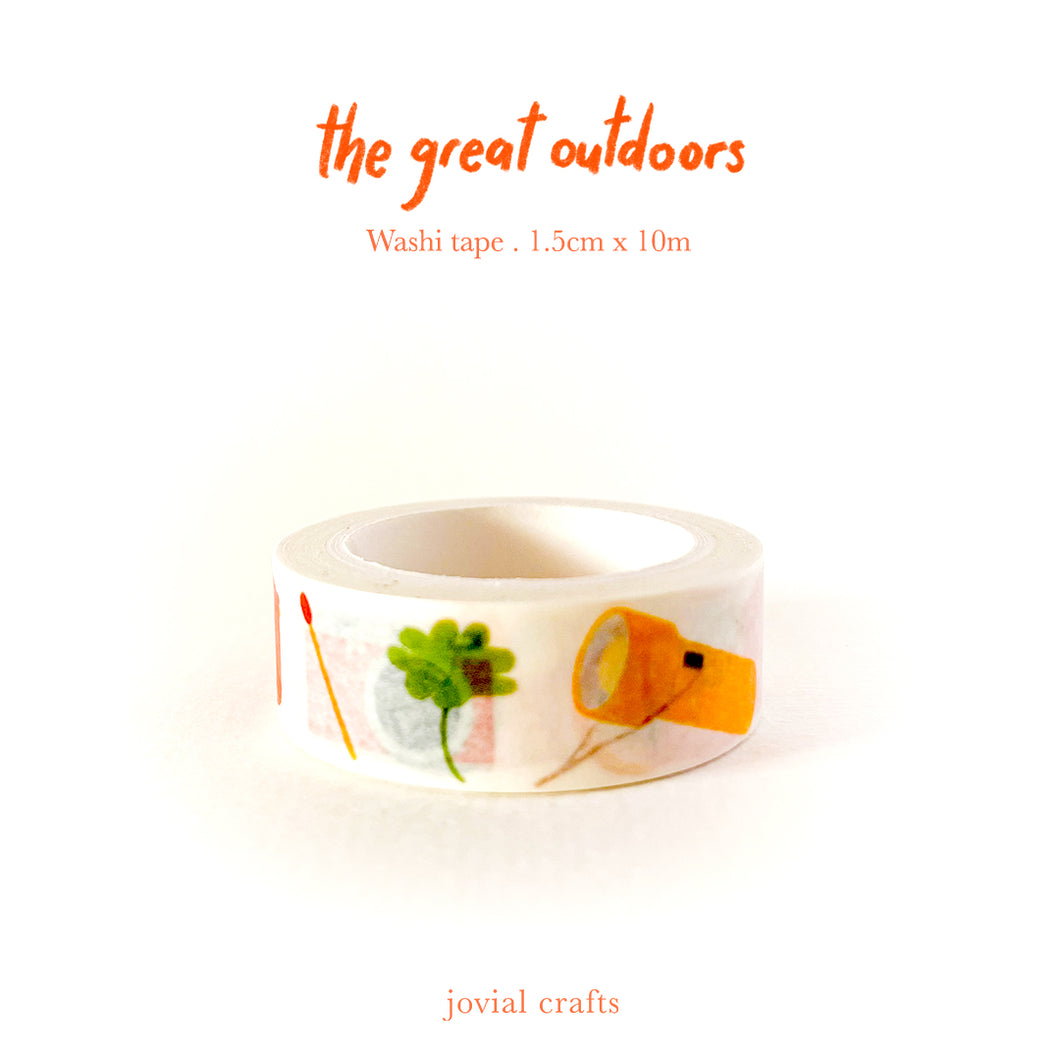 the great outdoors washi tape